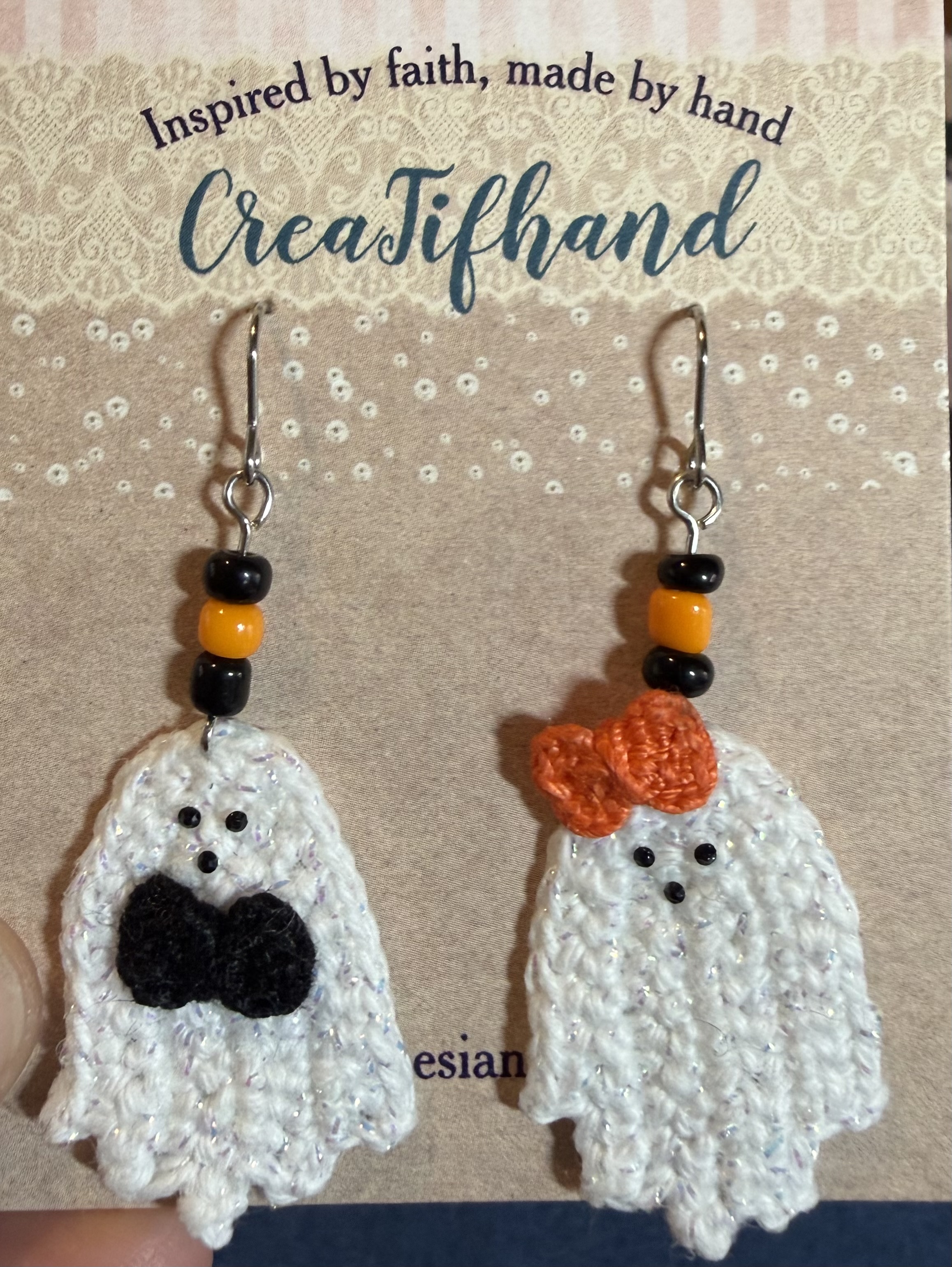 Ghost Earrings 2